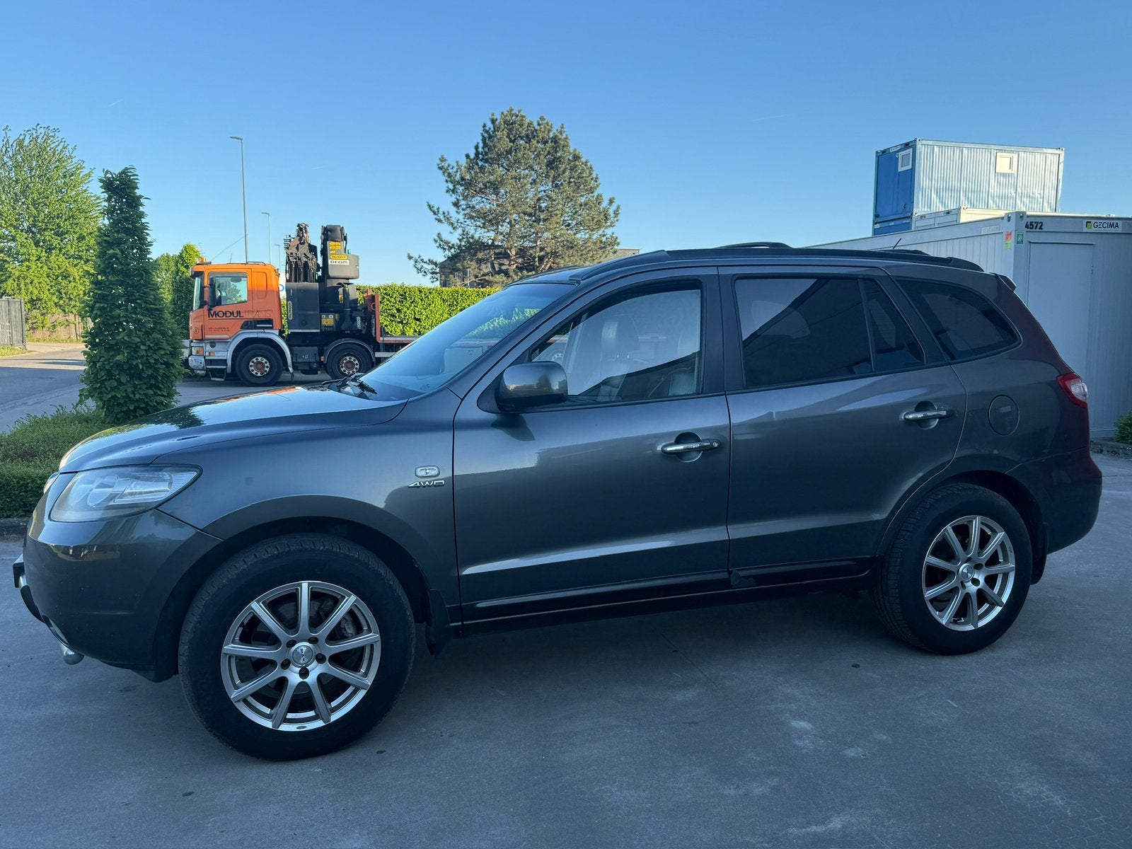 Hyundai Santa Fe 2.2crdi 4x4 Automaat, Auto's, Automaat, 2196 cc, Santa Fe, 4 cilinders