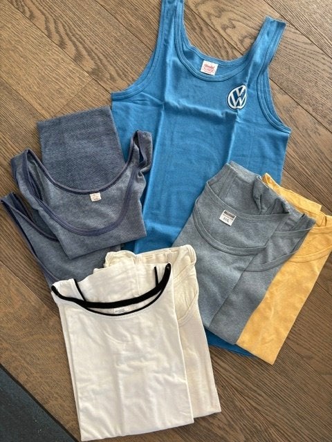 8 onderhemdjes/marcellekes vintage, Kleding | Heren, Ophalen of Verzenden, Meerkleurig, Hemd