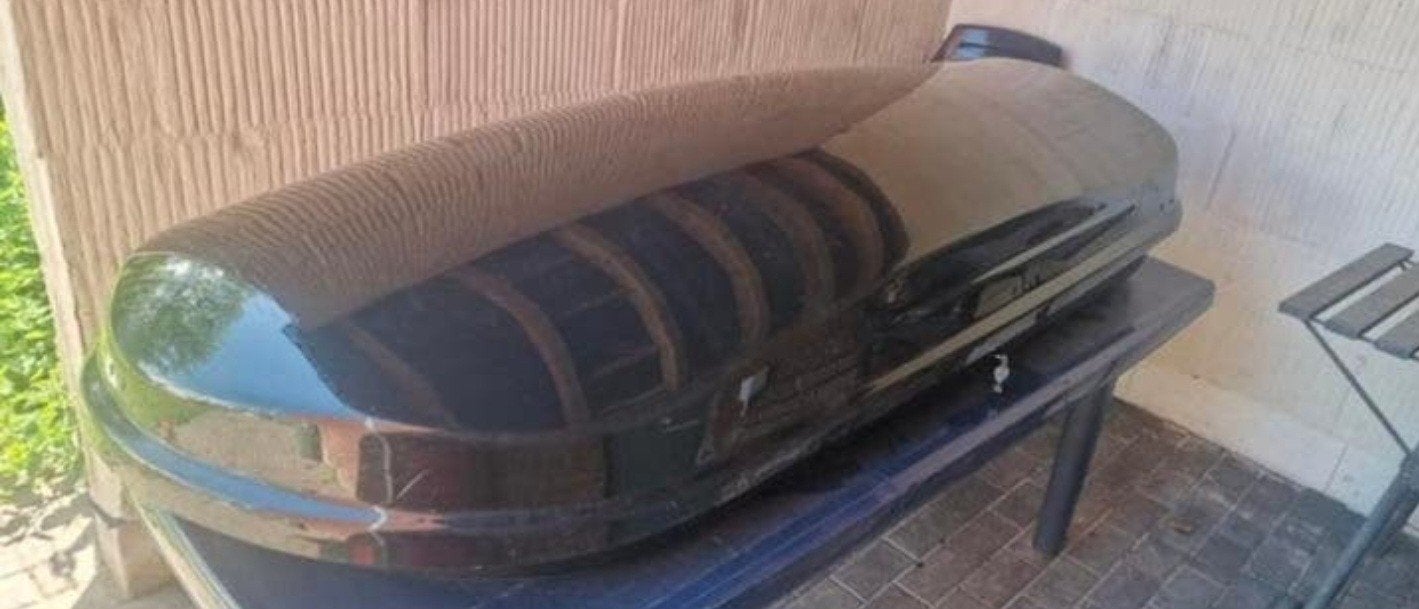 Coffre de toit Renault XXL, Enlèvement