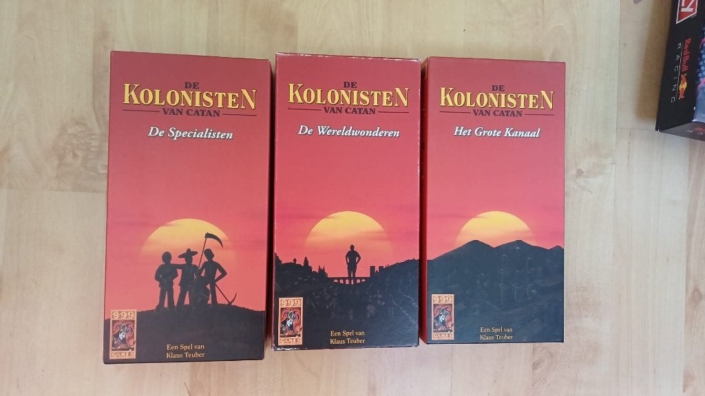bordspellen 3 kleine scenarios van Catan 999 games, Hobby en Vrije tijd, Een of twee spelers, Ophalen of Verzenden, Nieuw, 999 games