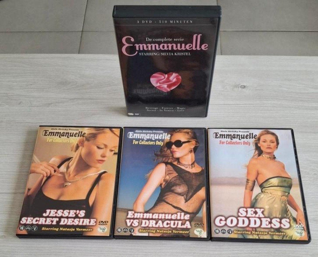 emanuelle dvd collectie, Ophalen of Verzenden