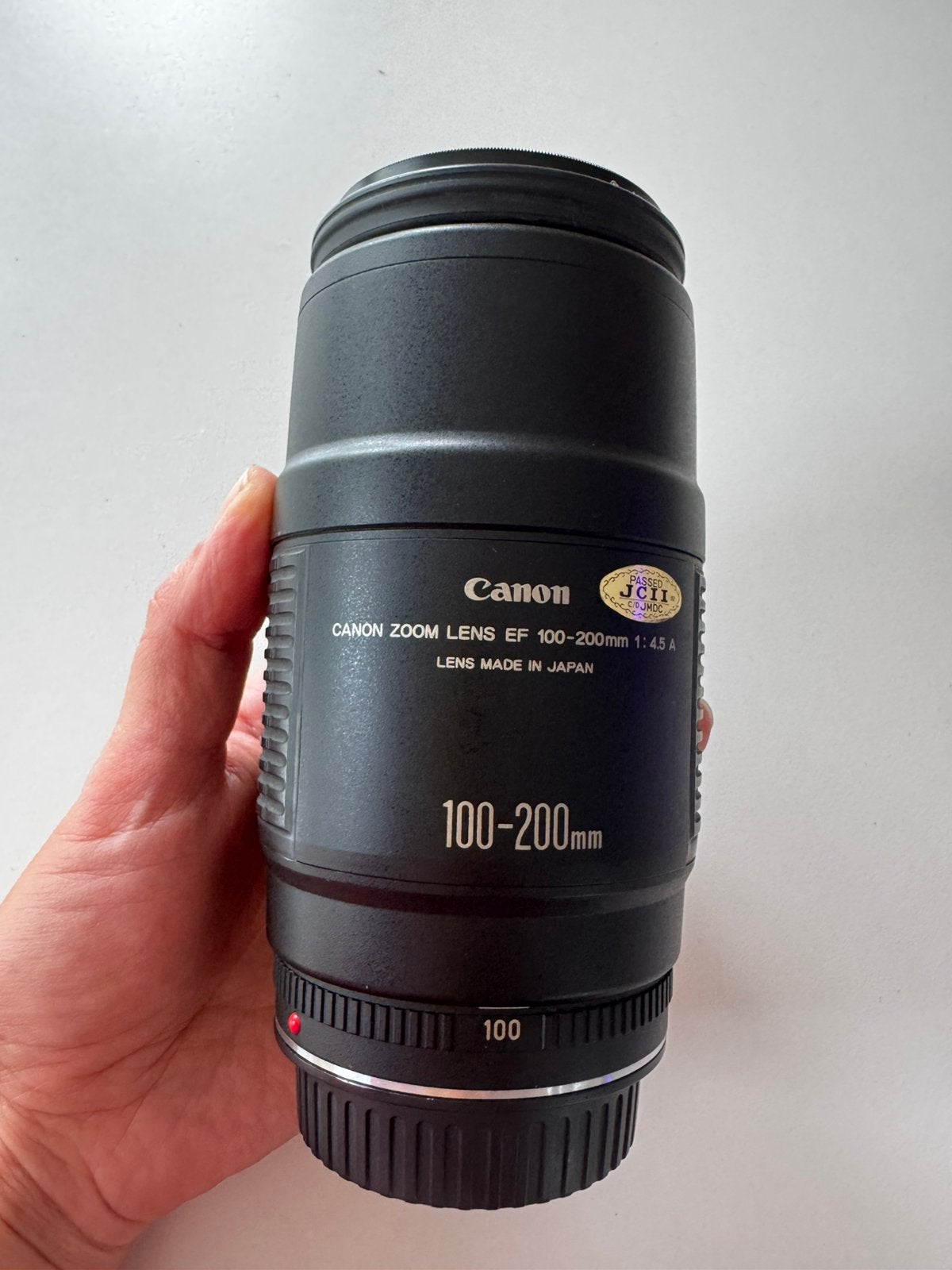 Canon EF 100-200mm f/4.5A telelens, TV, Hi-fi & Vidéo, Photo | Lentilles & Objectifs, Comme neuf, Téléobjectif, Canon, Canon EF
