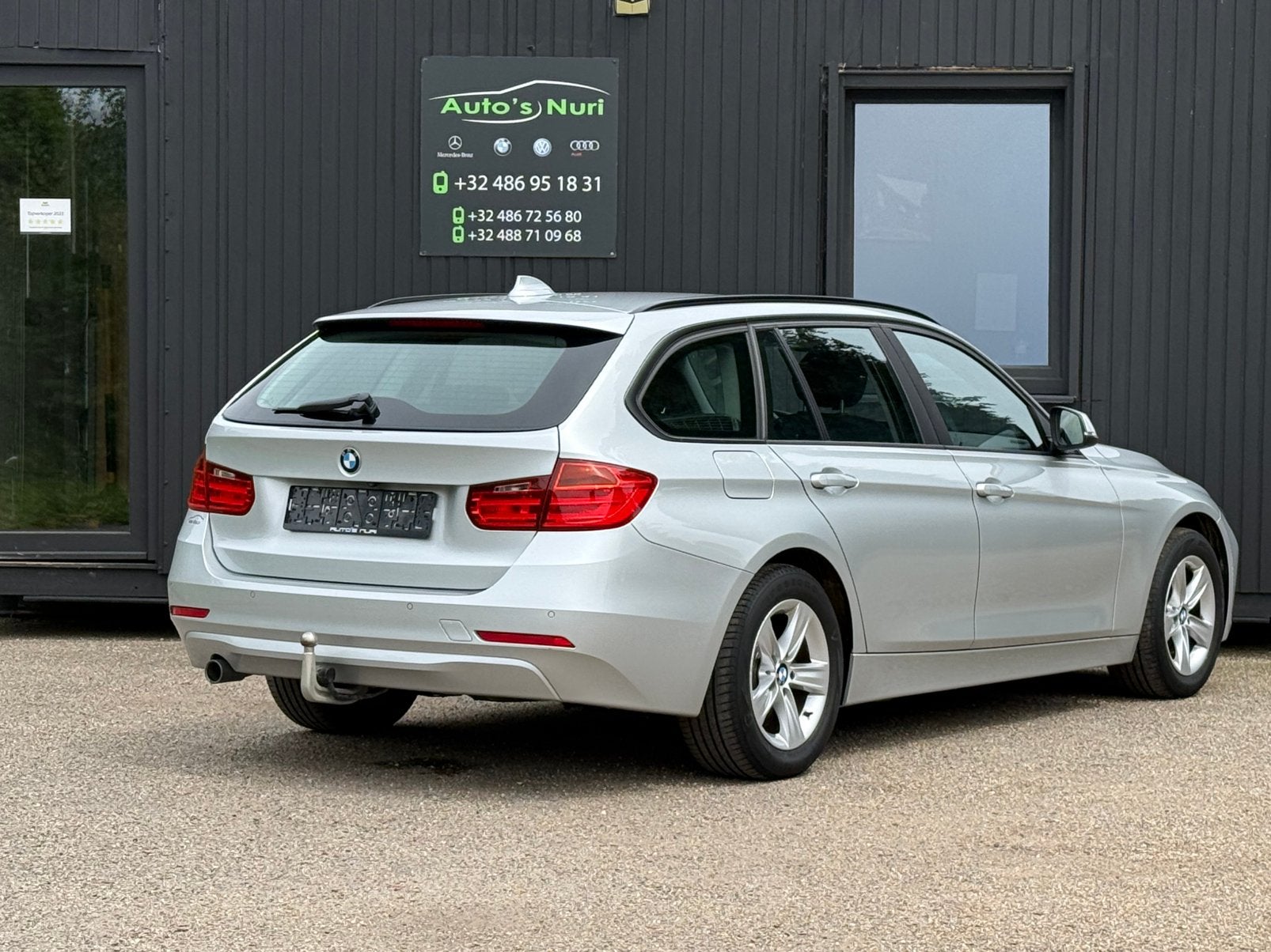 Bmw 320d touring automaat diesel 2014 navi, Auto's, Automaat, Zwart, Bedrijf, 5 deurs