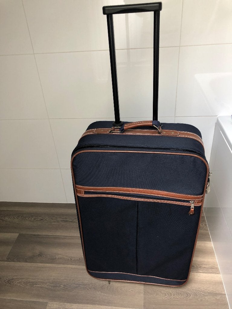 Valies 1 persoon, Handtassen en Accessoires, Koffers, Ophalen, Uitschuifbare handgreep