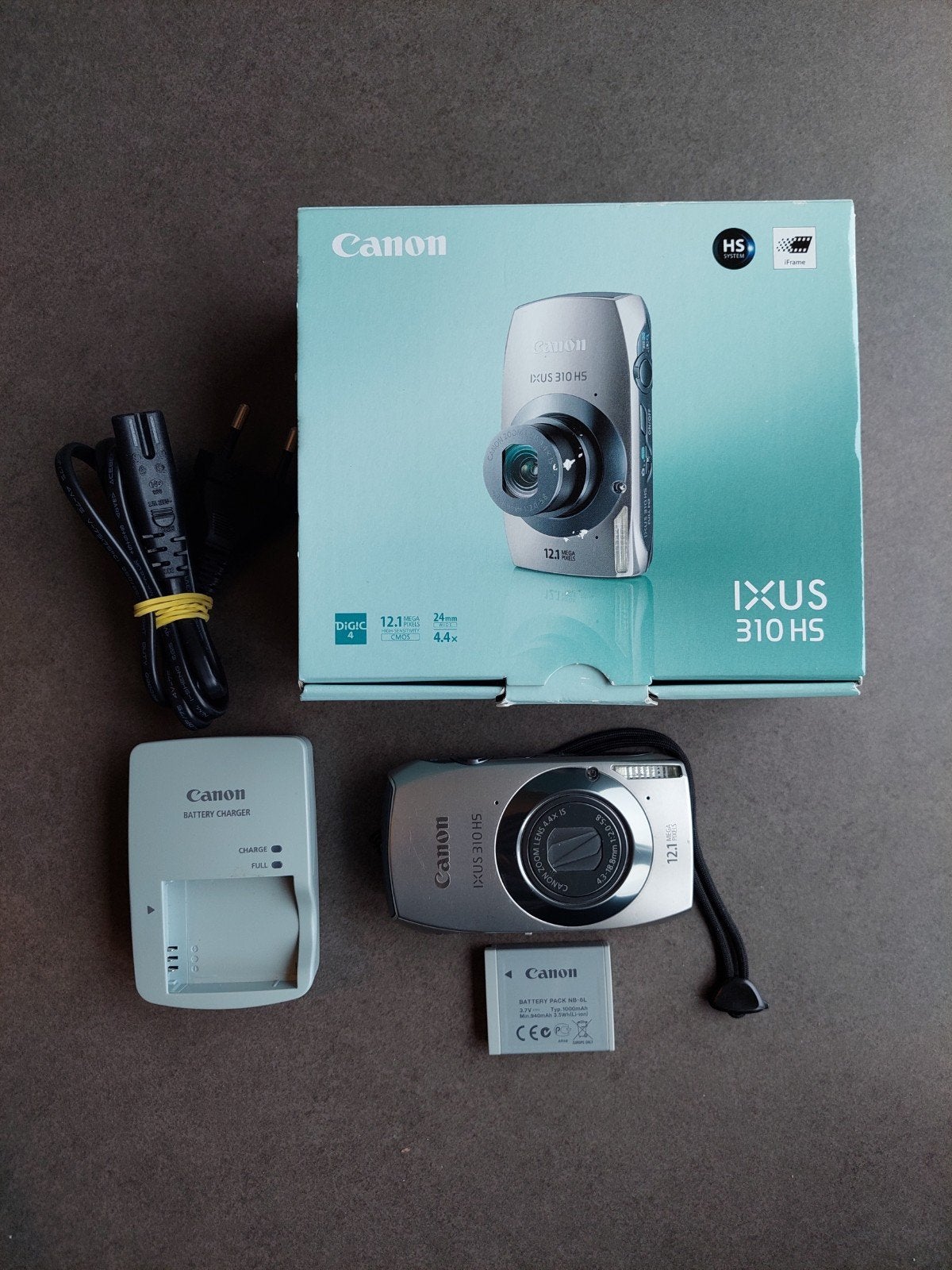 Canon Digital IXUS 310 HS, TV, Hi-fi & Vidéo, Appareils photo numériques, Enlèvement ou Envoi, Compact, Canon, 4 à 7 fois