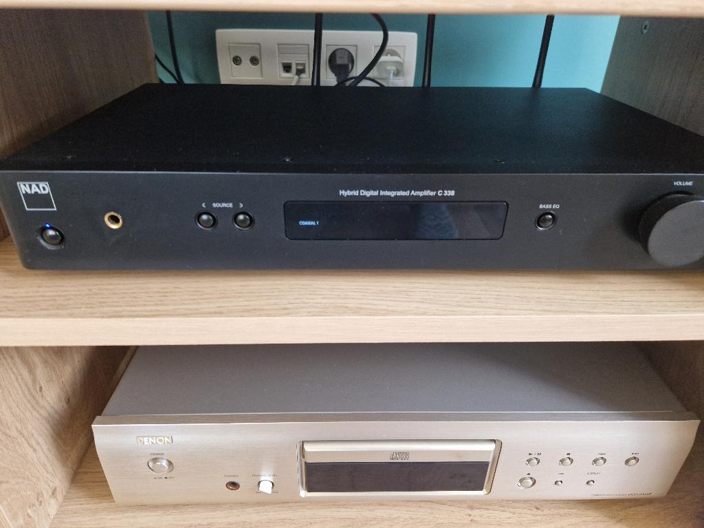NAD C 338 Hybride Digitale Streaming Versterker, Autres marques, Moins de 60 watts, Comme neuf, Enlèvement