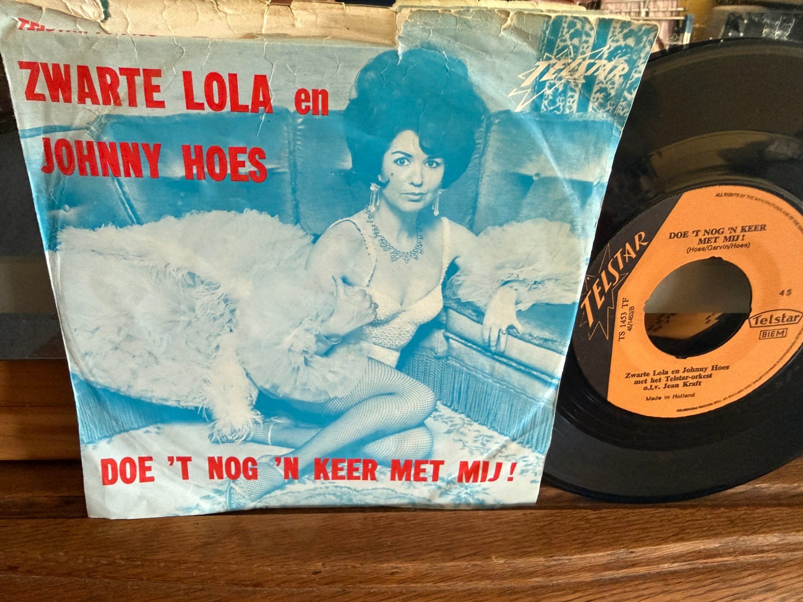Fais-le encore avec moi ! Tango argentin, Pressage original, En néerlandais, Enlèvement ou Envoi, 7 inch