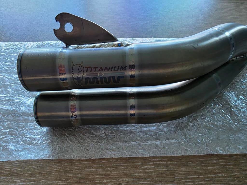 Échappement MIVV Titanium Double Sortie, Enlèvement