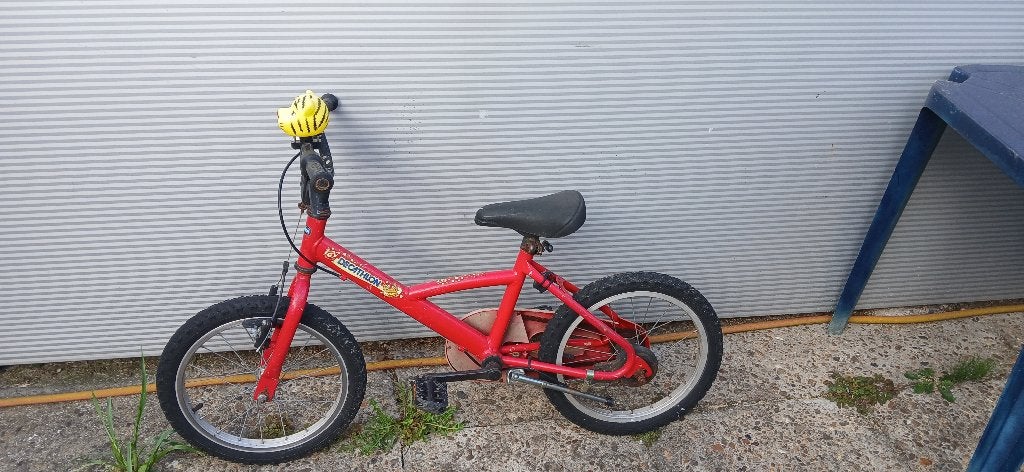 Kinderfiets uit de kiezen, Ophalen, Gebruikt, Minder dan 16 inch, Zijwieltjes