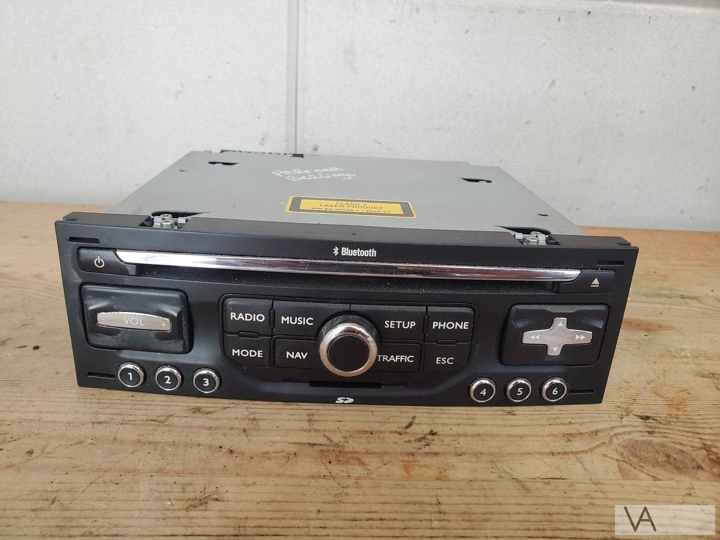 Peugeot Partner Citroen Berlingo radio navigatie 96736746xt, Enlèvement ou Envoi, -, -, -