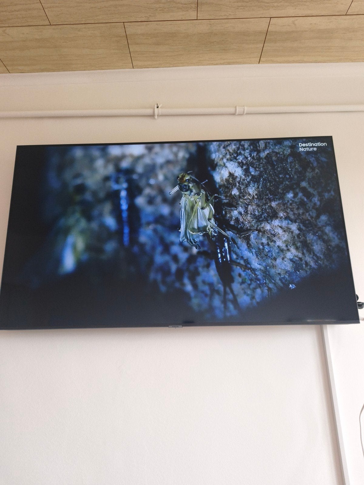 TV Samsung UE55AU7150KXXN. Très bon état, Enlèvement, Samsung
