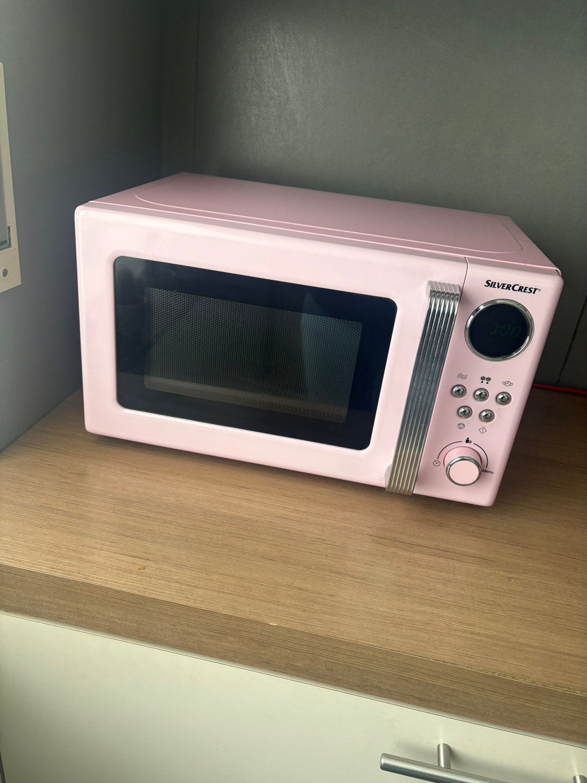 Roze microgolf, Electroménager, Micro-ondes, Enlèvement, Comme neuf, Four