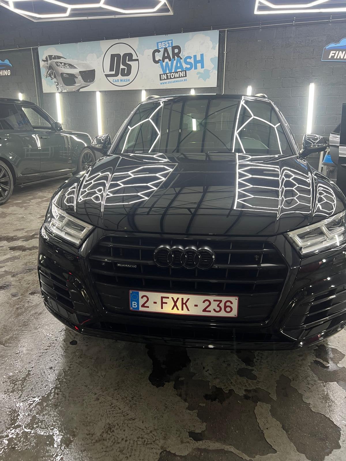 Audi Q5 Quattro S-lijn 2019, Auto's, Automaat, 4 cilinders, Q5, Zwart