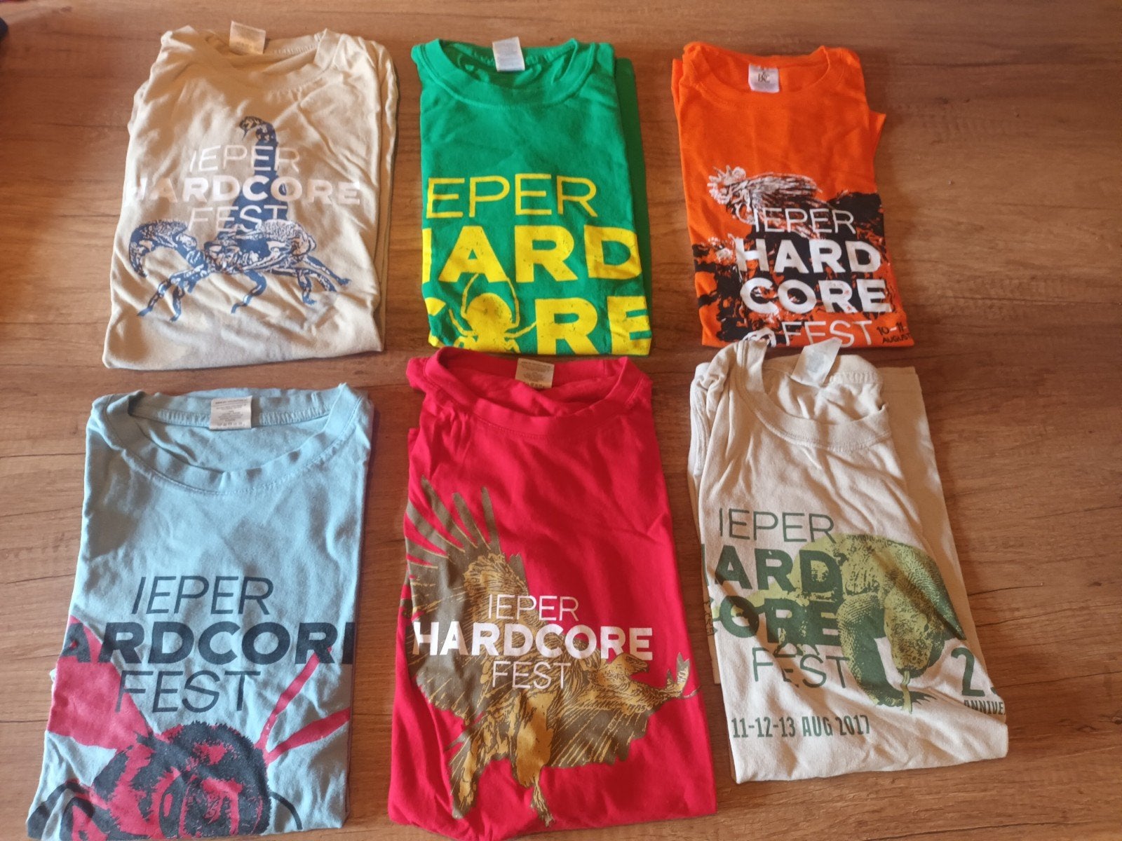 T-SHIRTs Ieper Hardcorefest, Kleding | Dames, Ophalen of Verzenden