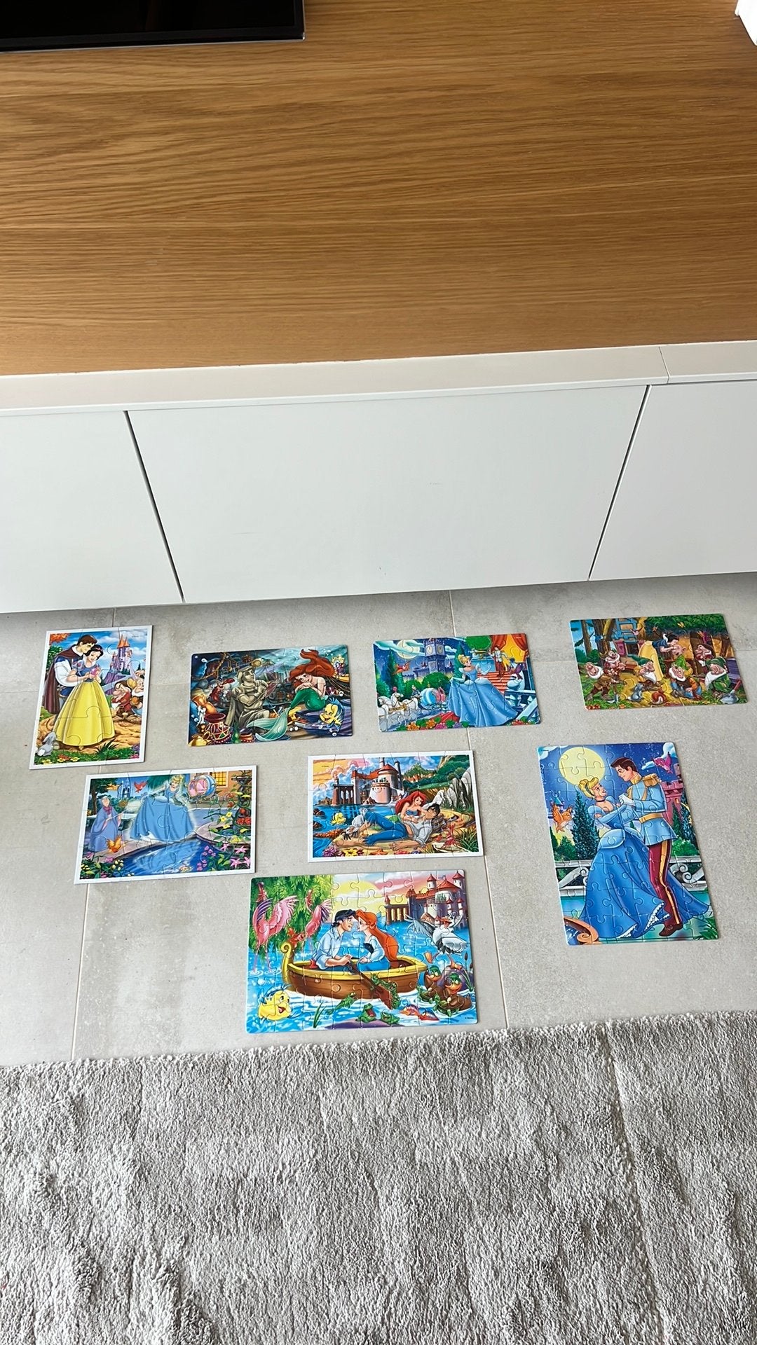 Prinsessen puzzel, Ophalen, Minder dan 10 stukjes, Gebruikt, 2 tot 4 jaar