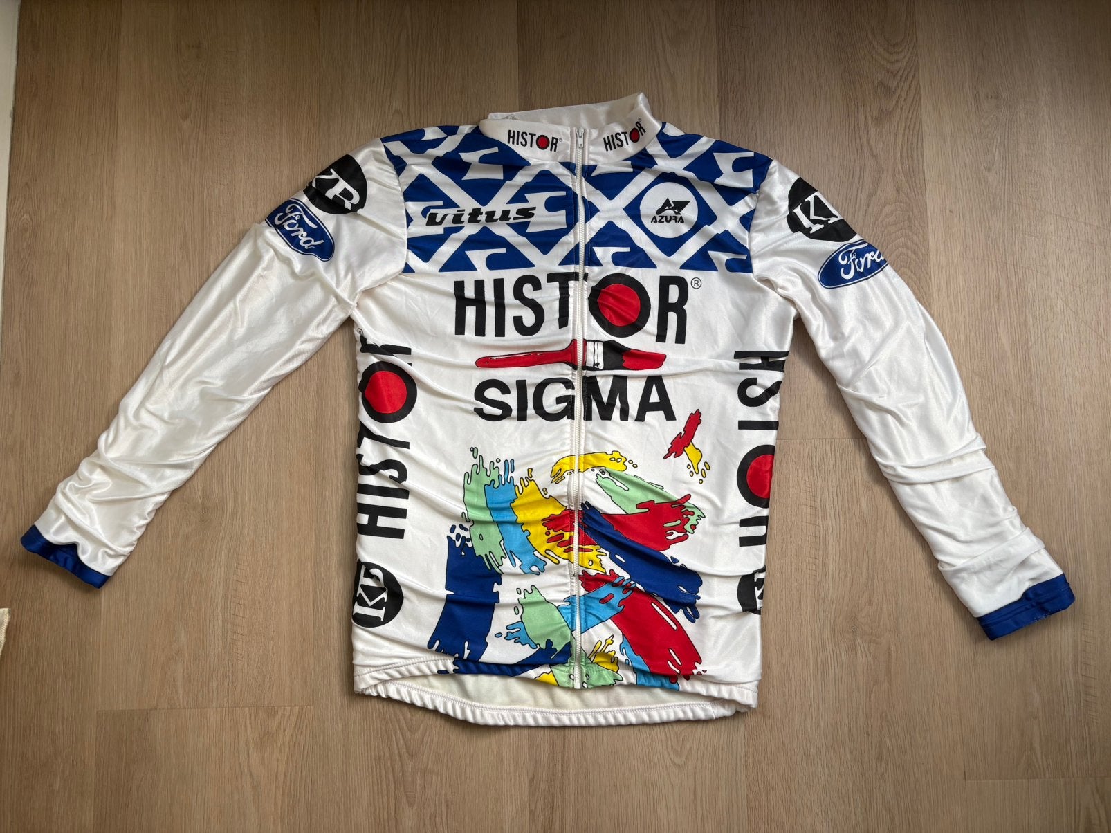 Vintage wielershirt koerstrui Histor Sigma, Fietsen en Brommers, Fietsaccessoires | Fietskleding, Ophalen of Verzenden, Gebruikt