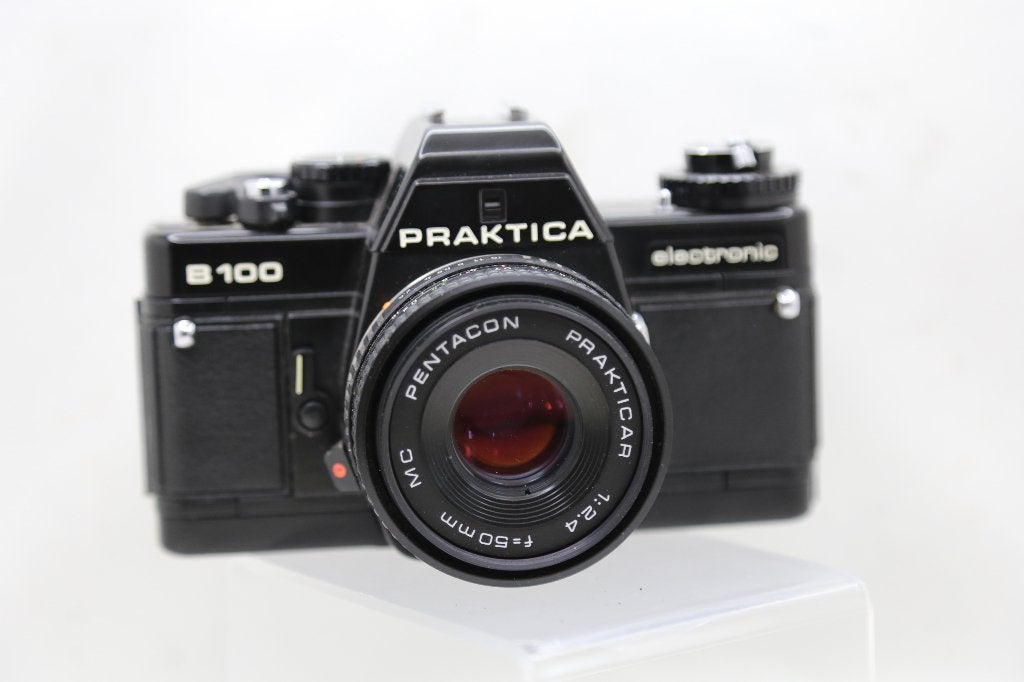 FILM CAMERA PRAKTICA B100, Enlèvement ou Envoi, Utilisé, Reflex miroir, Autres Marques