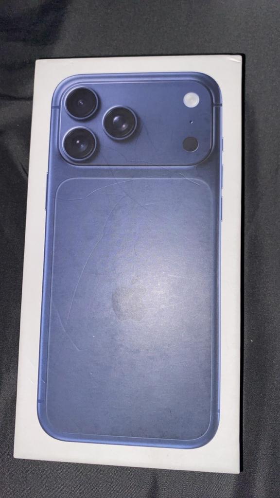 IPHONE 17 PRO MAX, DEEP BLUE 512GB, Télécoms, Téléphonie mobile | Apple iPhone, Enlèvement, Comme neuf, 100 %, 512 GB