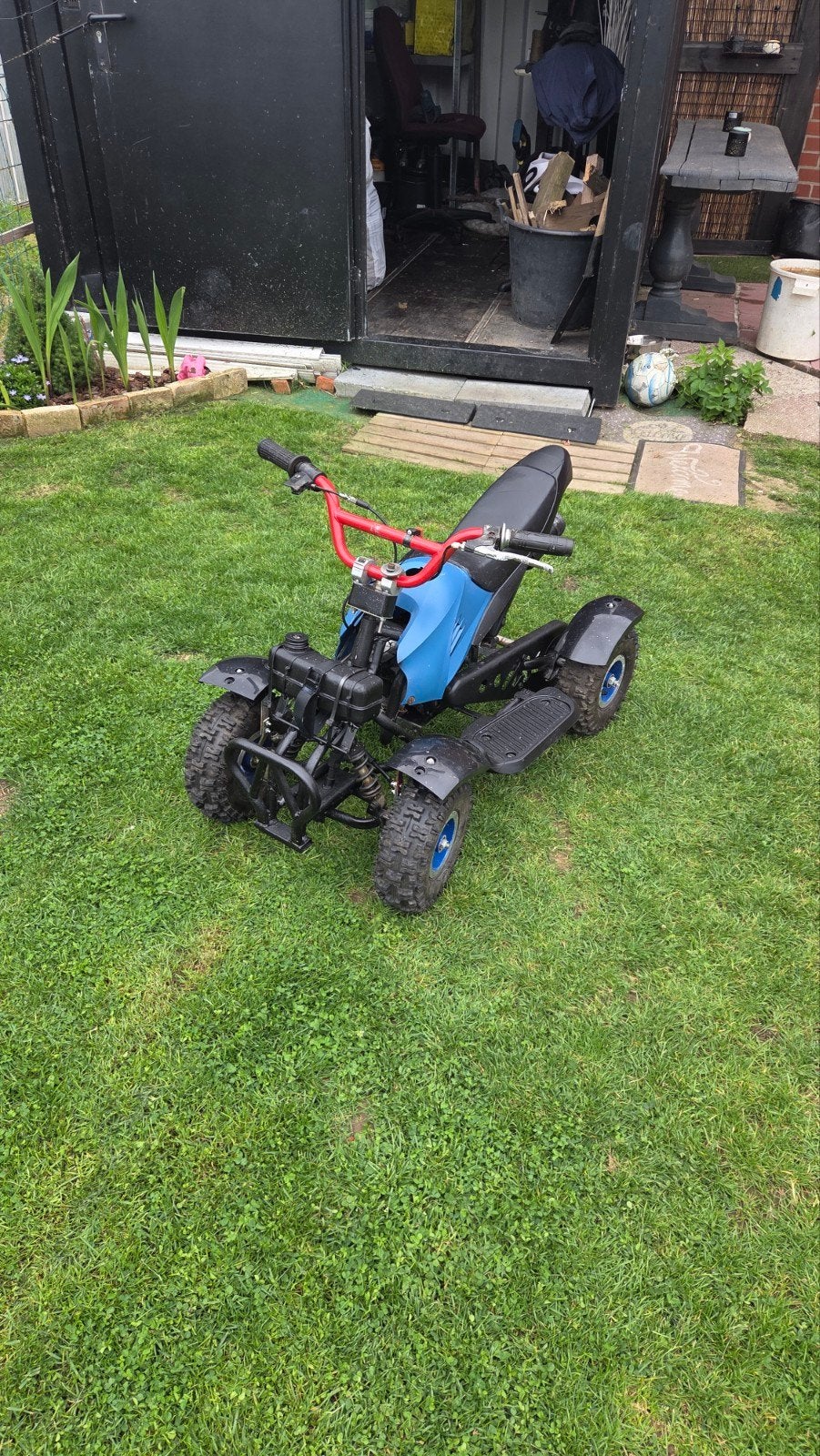 Quadje nitro . 50cc 2T onbegrensd  pit.dirt, Fietsen en Brommers, Minibikes, Midibikes en Pitbikes, Ophalen