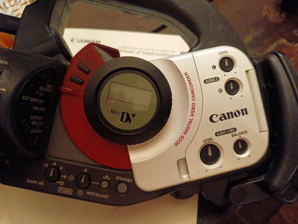 Matériel vidéo professionnel canon XL H1 et XL1 + 4zooms, Enlèvement ou Envoi, Canon