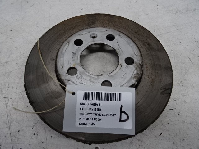 REMSCHIJF VOOR Skoda Fabia III (NJ3) (01-2014/06-2021), Gebruikt, Skoda