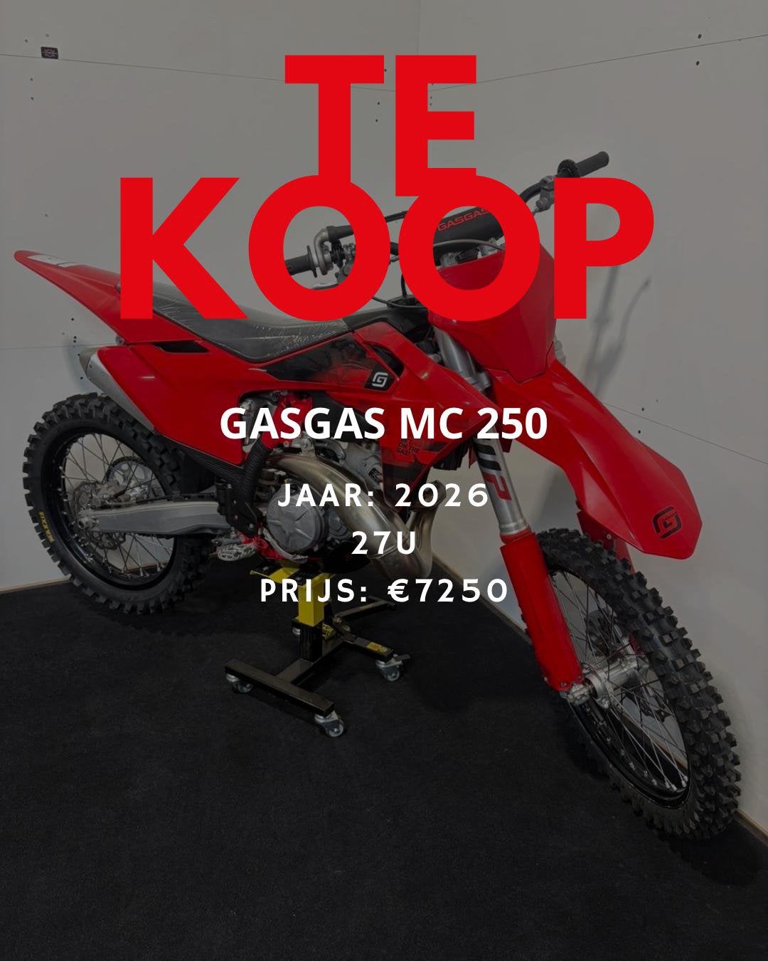 Gasgas mc 250 2026, Motoren, Tuning en Styling, Ophalen