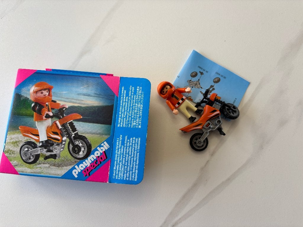 Playmobil 4698 Enfant et motocross, Enlèvement ou Envoi, Comme neuf, Kit complet, Véhicule