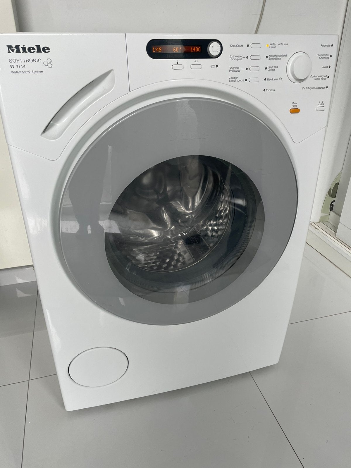 Wasmachine miele, Ophalen, Zo goed als nieuw