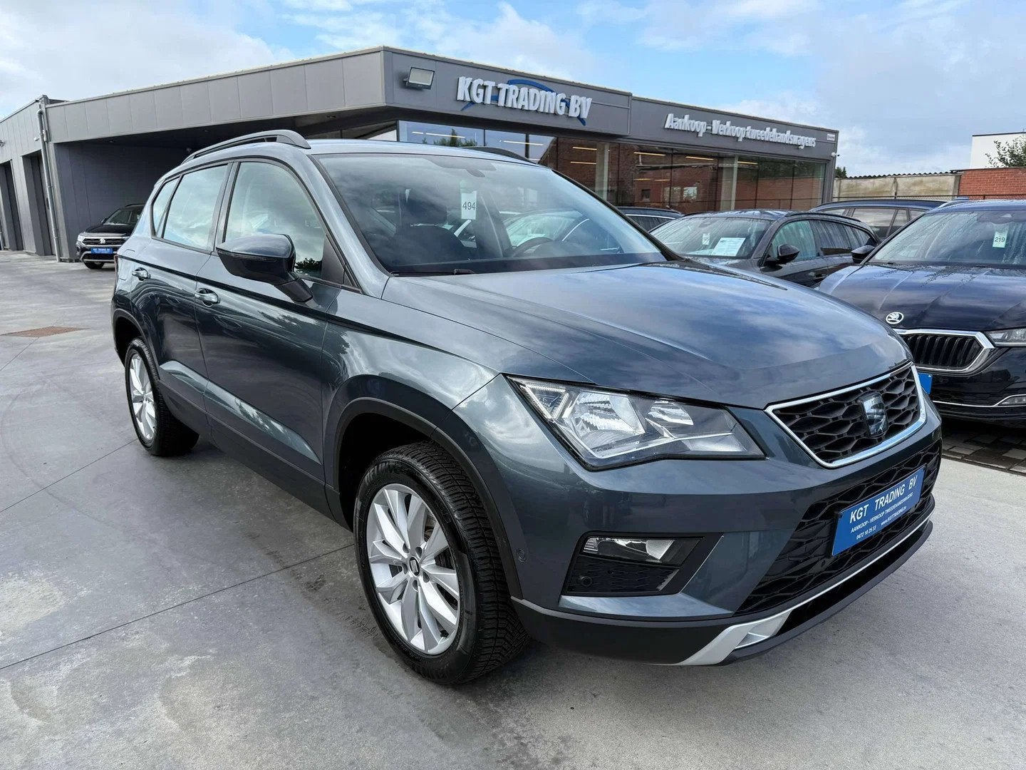 SEAT Ateca 1.0 TSI 115PK NAVIGATIE BLUETOOTH PARKEERSENSOREN, Argent ou Gris, Achat, 1280 kg, Euro 6