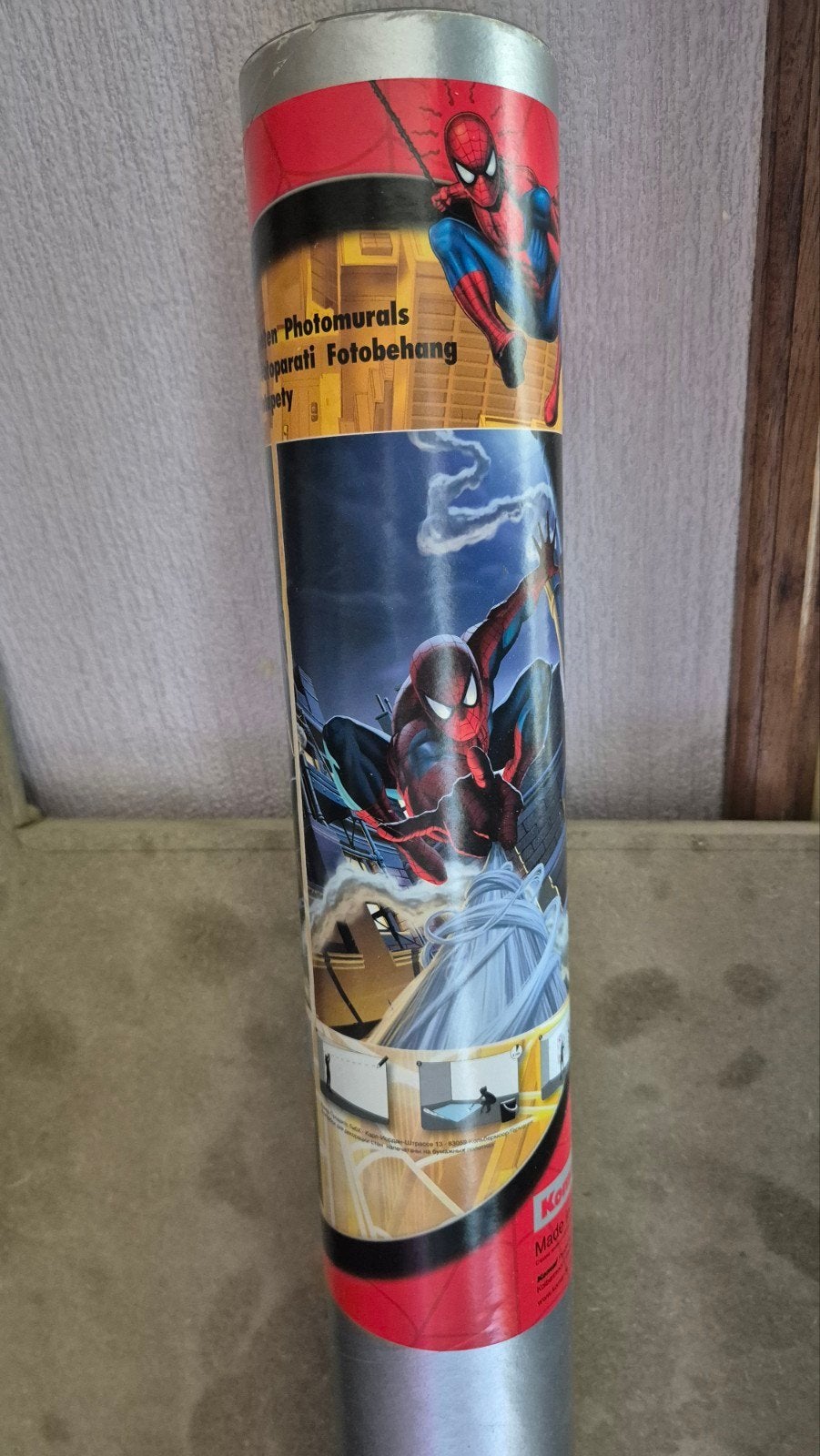 Behangpapier spiderman, Ophalen of Verzenden, Papierbehang, Komar