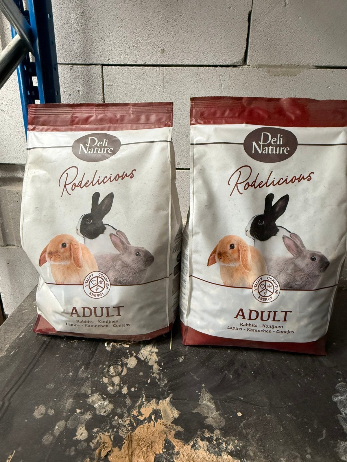 Konijneneten - 2 ongeooende zakken, Animaux & Accessoires, Nourriture pour Animaux, Enlèvement, Rongeur ou Lapin