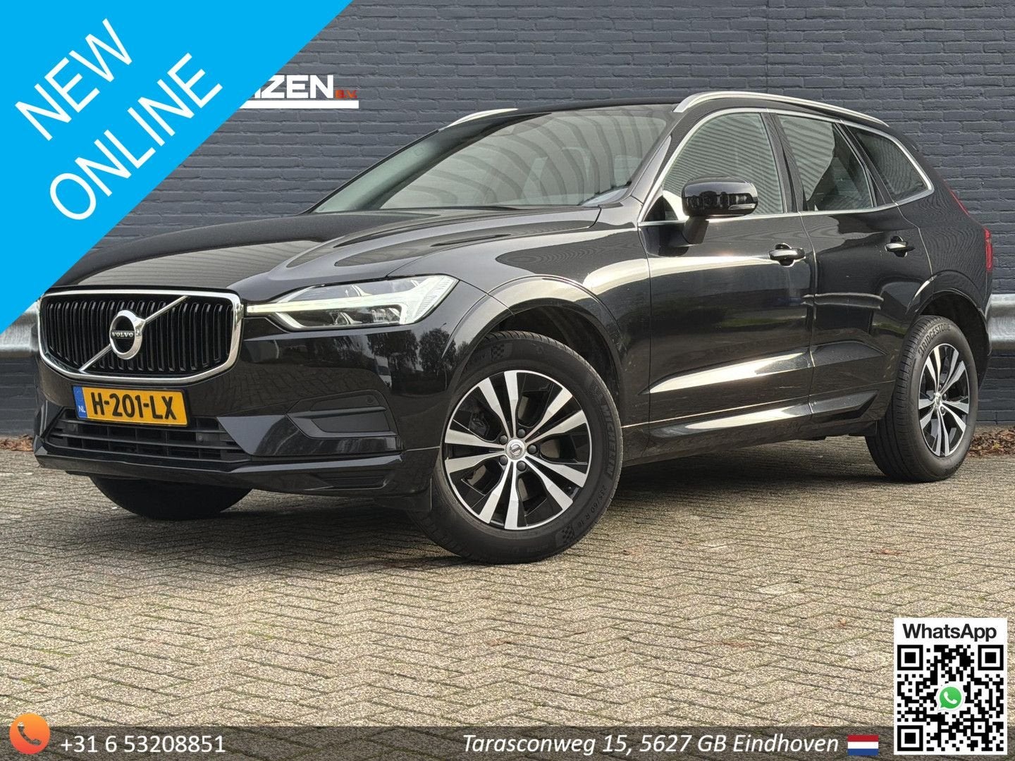 Volvo XC60 2.0 B5 Momentum Pro | Automaat | Camera | Climate, Auto's, Automaat, 149 g/km, Zwart, Adaptive Cruise Control