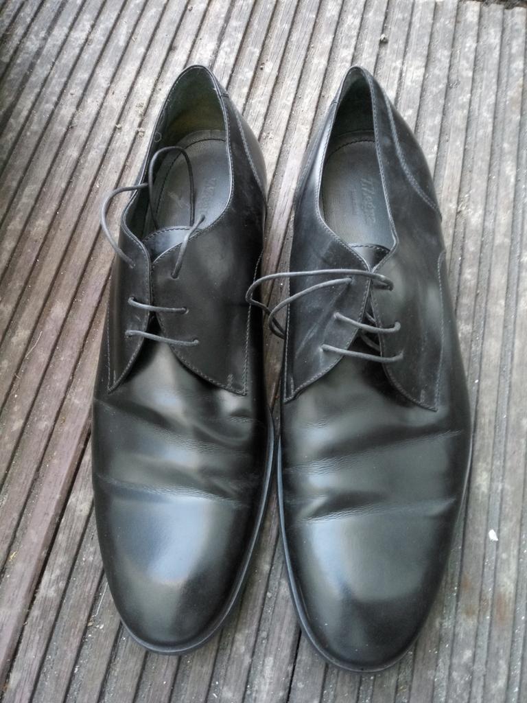 Chaussure hommes noir derby zegna 8 1/2, Kleding | Heren