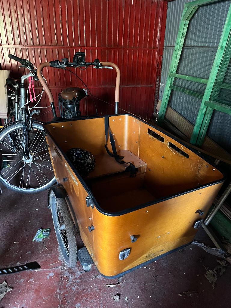 Bakfiets Vogue Carry 3, Fietsen en Brommers, Gebruikt, Elektrisch, 2 kinderen, Ophalen
