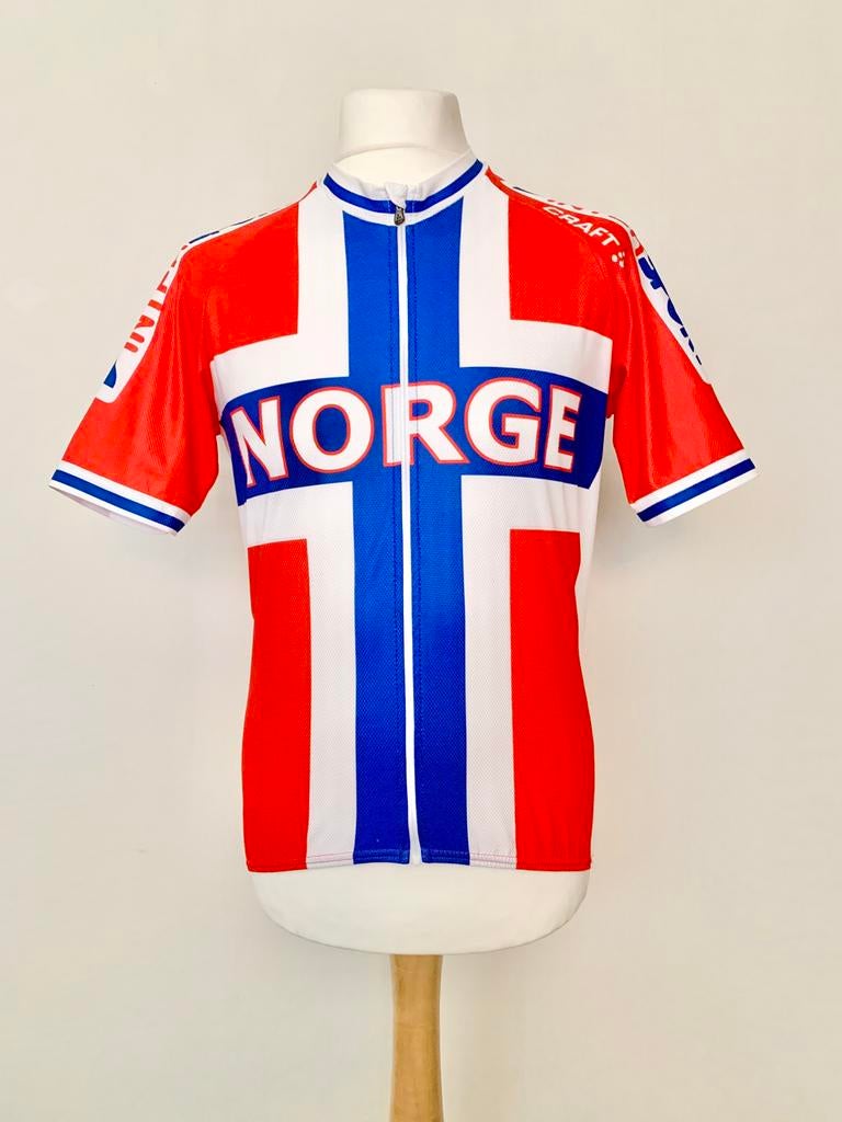 Norway 2010 UCI Road World Championships Thor Hushovd shirt, Ophalen of Verzenden, Gebruikt, Kleding
