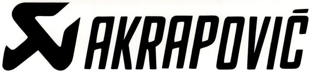 Akrapovic sticker #11, Motoren, Accessoires | Stickers, Verzenden