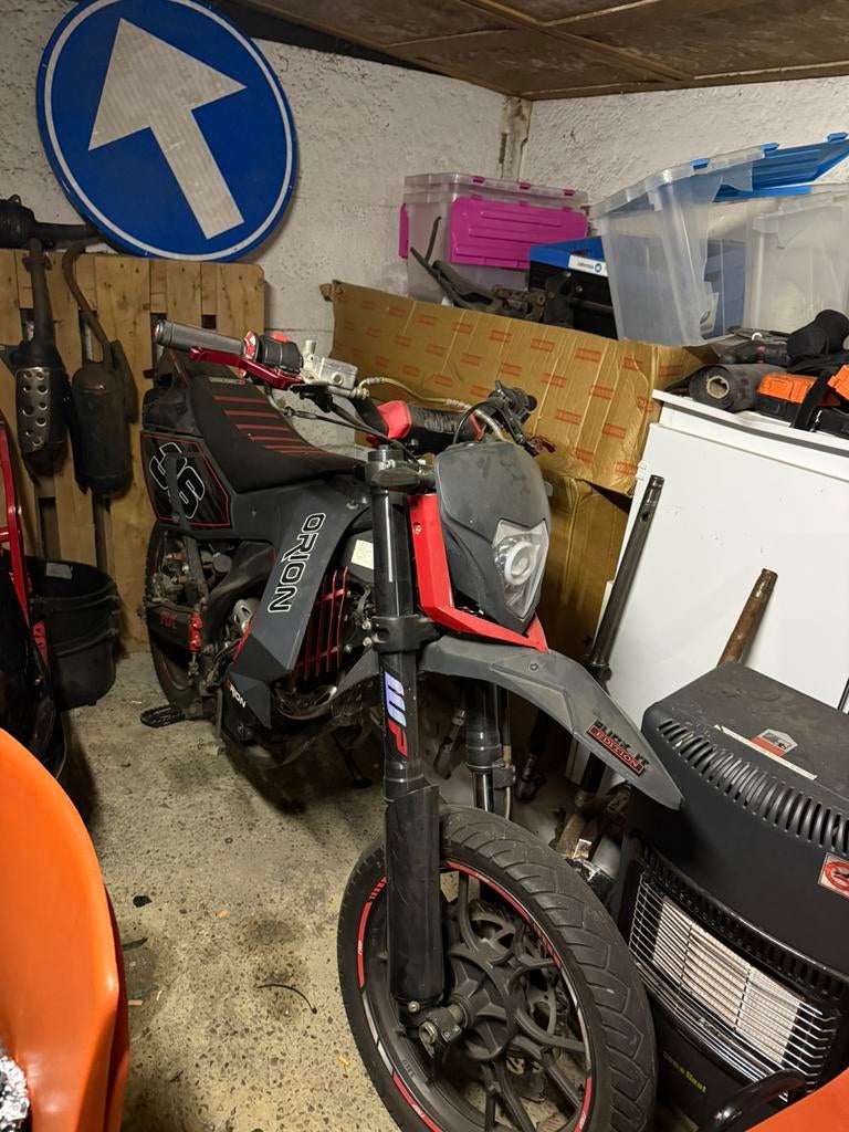 Orion rx50 met 250cc motor blok, Enlèvement