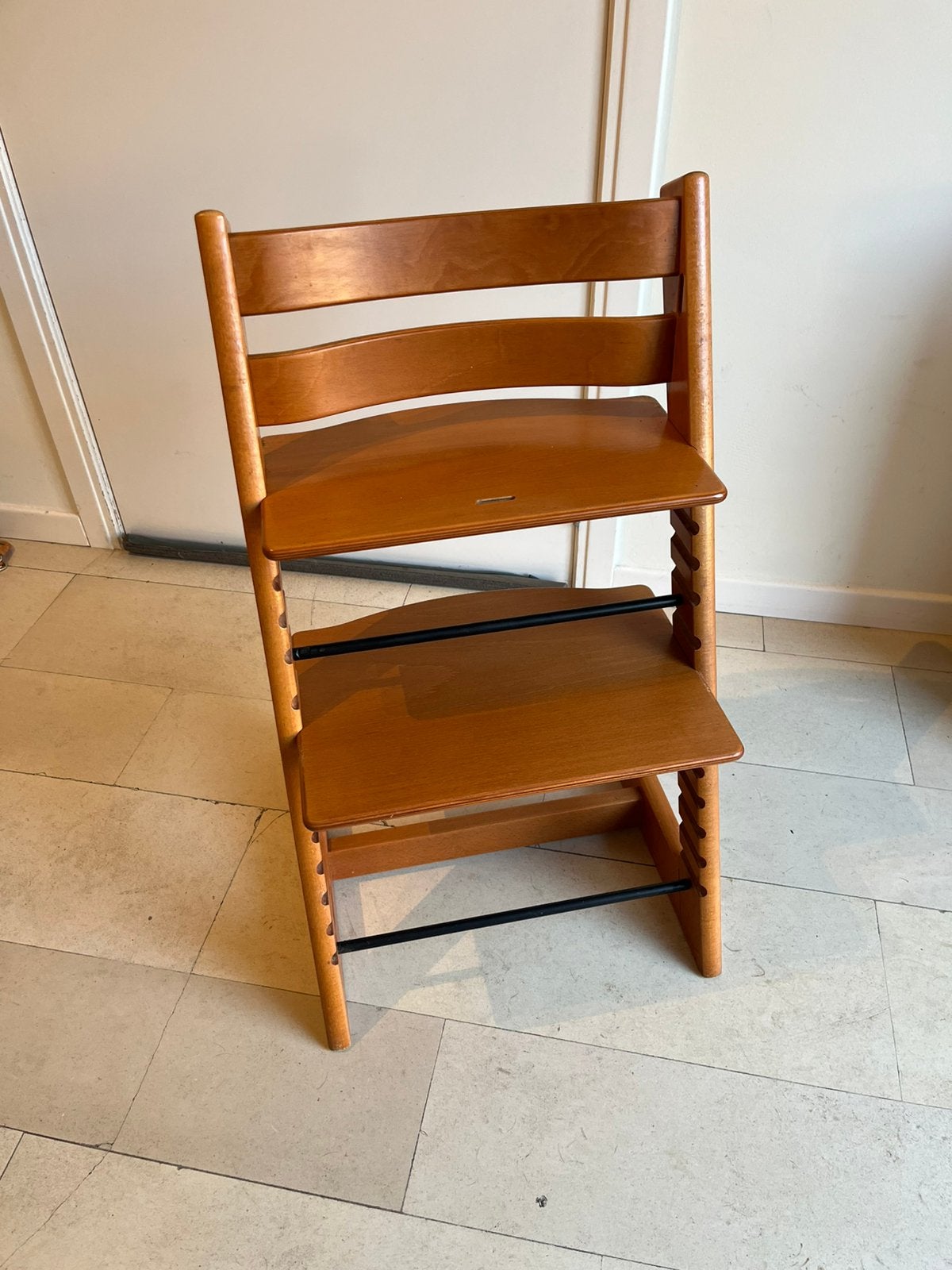 Chaise Stokke bois naturel, Enfants & Bébés, Enlèvement, Utilisé