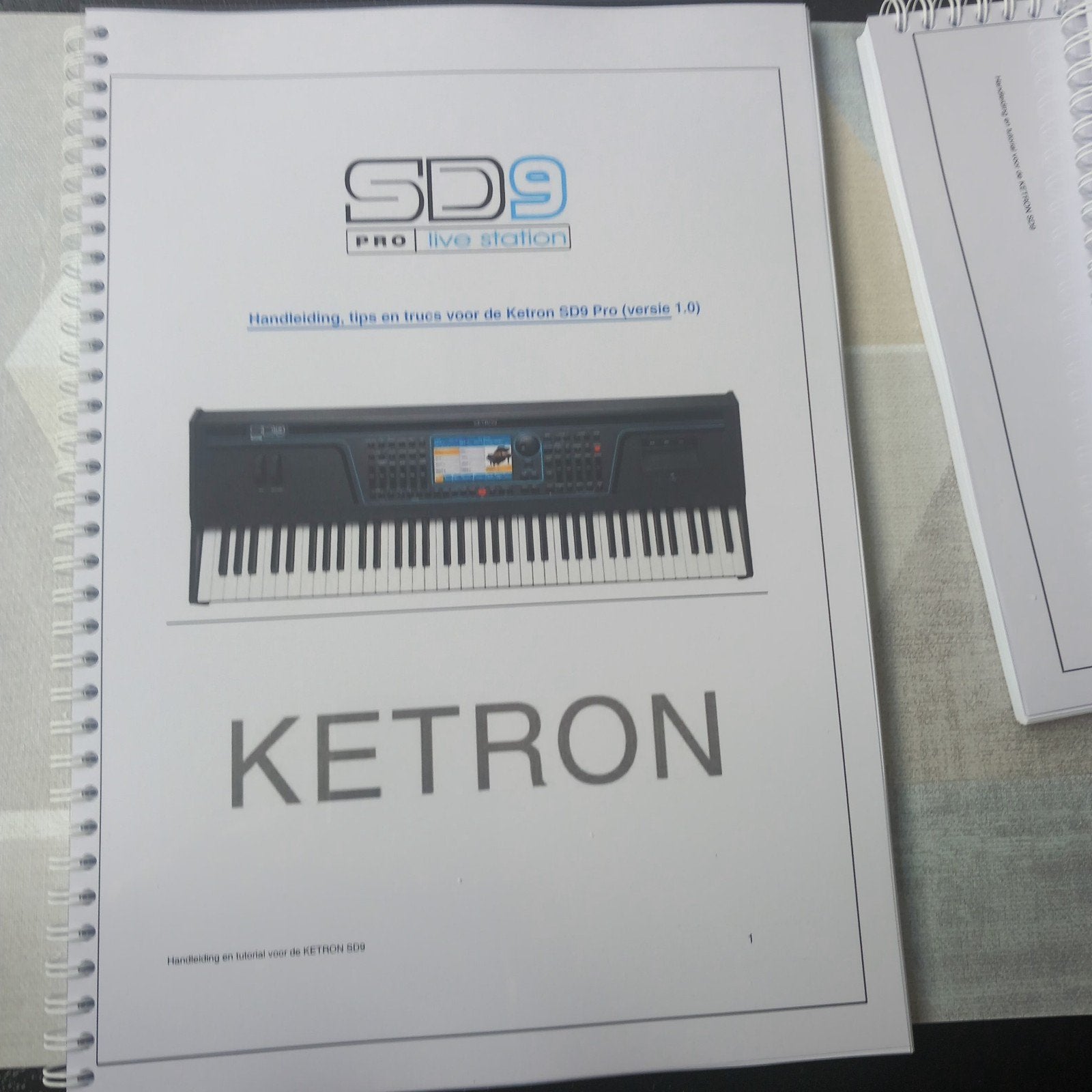 ketron sd 9 Nederlandse handleiding, Enlèvement