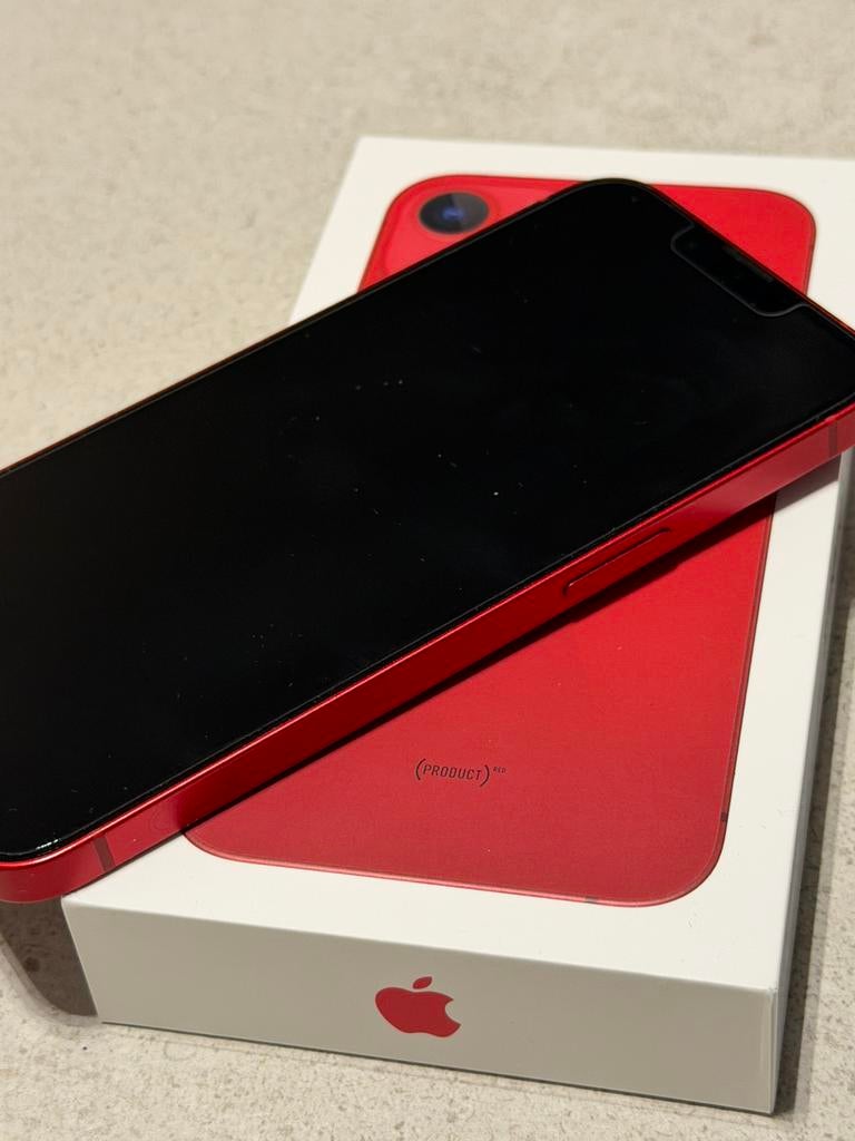 iPhone 13 128 Go, Télécoms, Téléphonie mobile | Apple iPhone, Comme neuf, 128 GB, Sans abonnement, Sans simlock, iPhone 13, Rouge