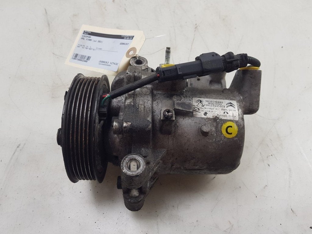 COMPRESSEUR CLIMATISATION Opel Vivaro (01-2019/04-2025), Opel, Opel Automobile GmbH, Utilisé, Kontakt-opel@opel.com