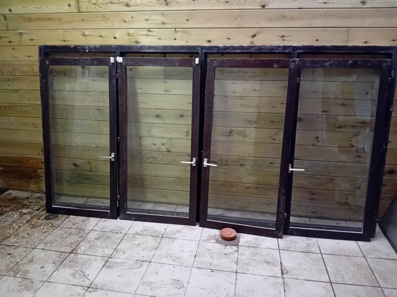 Meranti raam 4 slag, Doe-het-zelf en Bouw, Raamkozijnen en Schuifdeuren, Ophalen