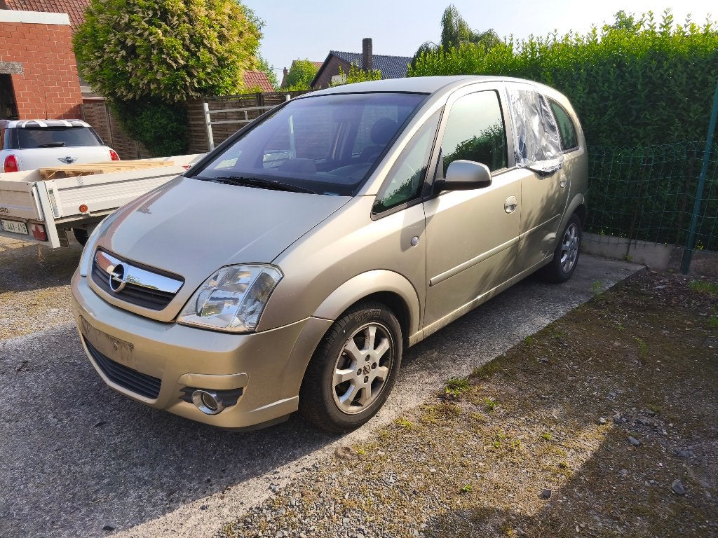 Opel Meriva 233 km 1.4i, Autos, Opel, Boîte manuelle, Autres couleurs, Noir, 5 portes