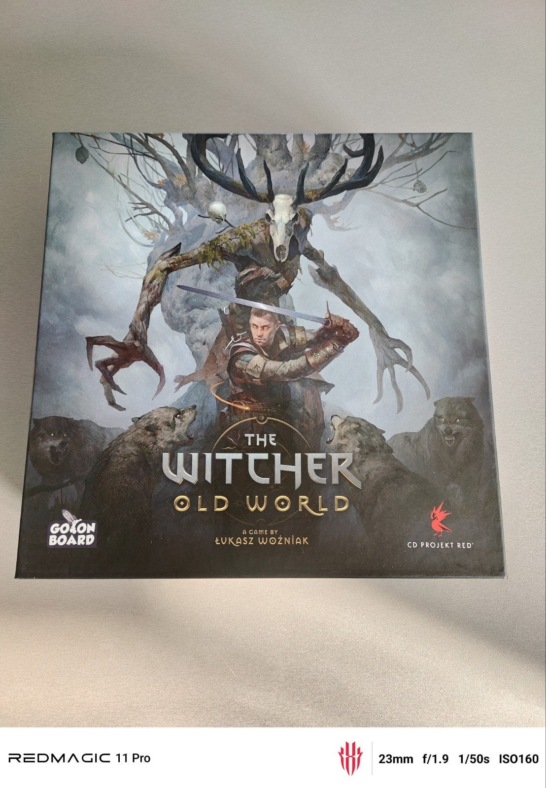 jeu de société The Witcher Old World et images d'extension., Enlèvement ou Envoi, Jeu de rôle (Role Playing Game), Comme neuf