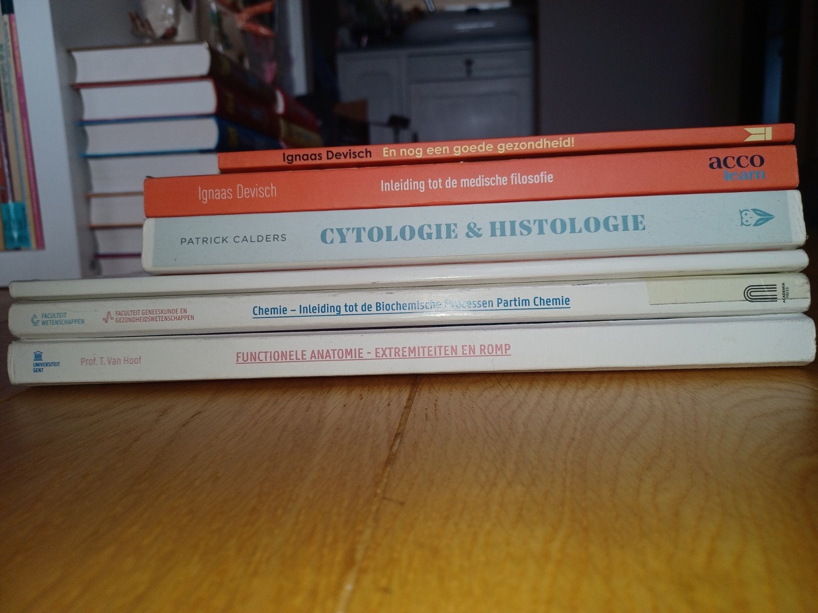 Boeken 1e semester 1e bach REVAKI UGENT, Livres, Enlèvement ou Envoi
