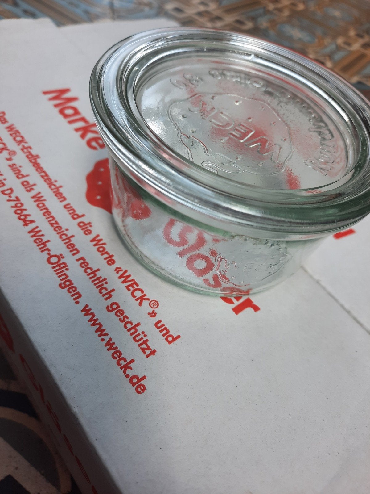 12xweck 165ml, Met deksel, Ophalen