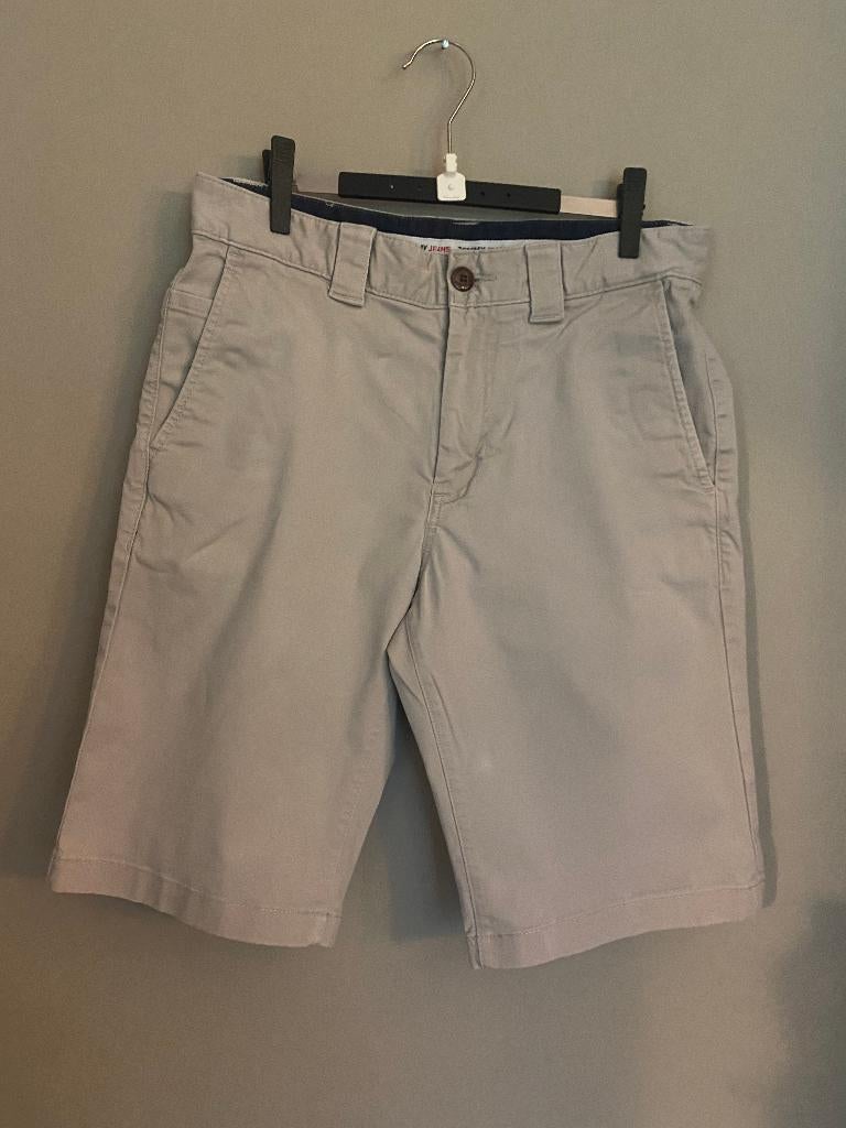 Short beige - Tommy Jeans - garçons - taille 29, Enlèvement ou Envoi, Beige, Porté, Tommy Jeans