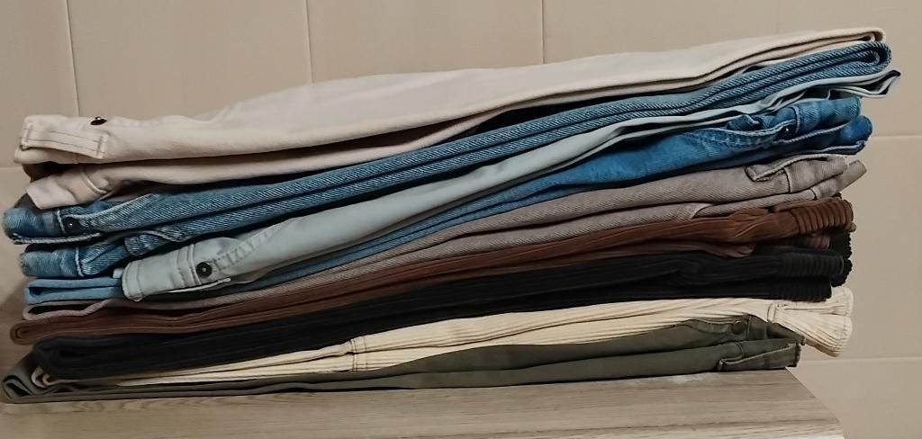 HEREN BROEKEN / 9 STUKS, Ophalen, Zo goed als nieuw