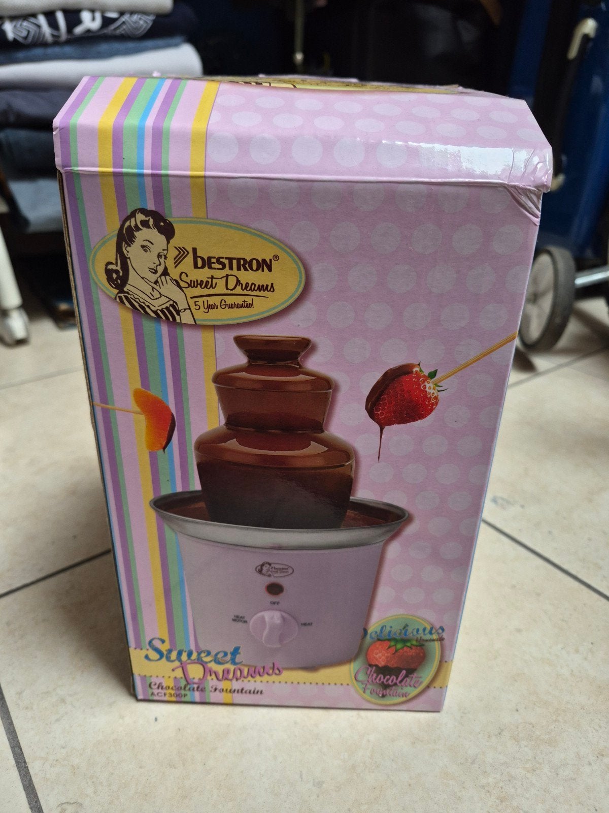 Roze Chocoladefontein, Enlèvement ou Envoi, Comme neuf
