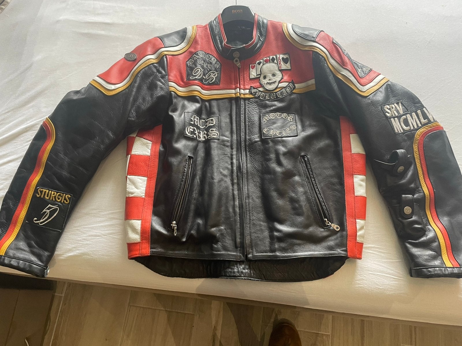 Motorvest The Marlboro and Harley Davidson man, Ophalen